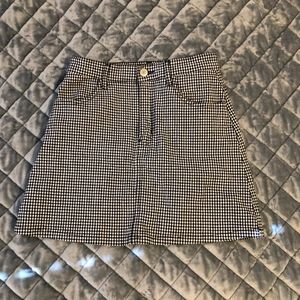 Brandy Melville Checkered Juliette Skirt